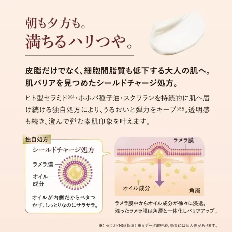 FANCL Shield Charge Cream: Hydrating Skin Barrier Care 50g
