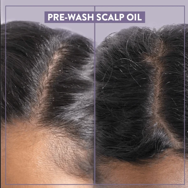 Huile cuir chevelu pré-lavage