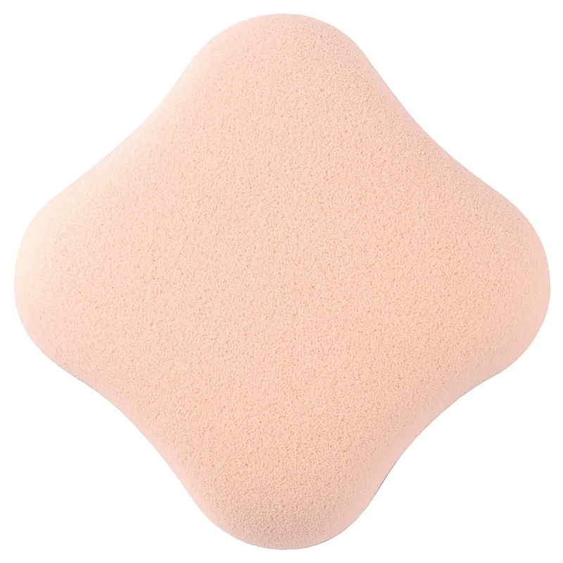 Kai Foundation-Resistant Diamond Puff 2-Layer Sponge Beige (KQ3248)
