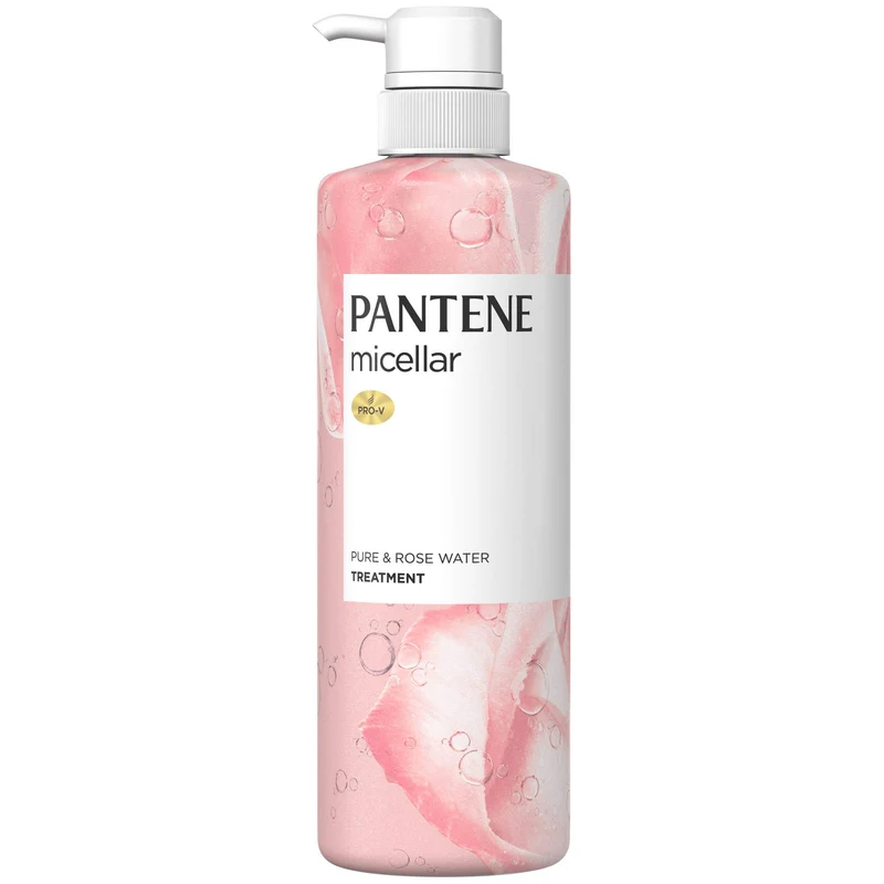 Pantene Micellar Treatment with Pure and Rose Water Pump 500G