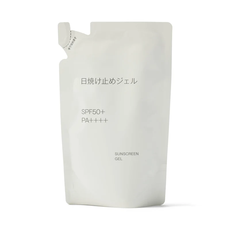 Muji Sunscreen Gel Refill SPF50 PA 120ml Broad Spectrum Protection