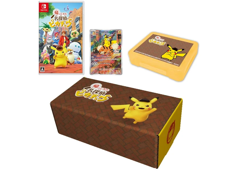 Pokémon Detective Pikachu Return For Nintendo Switch + Pikachu promo