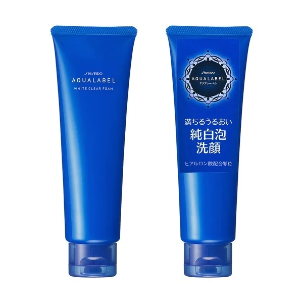 Shiseido Aqua Label White Clear Foam 130g - Whitening Foam Cleanser -