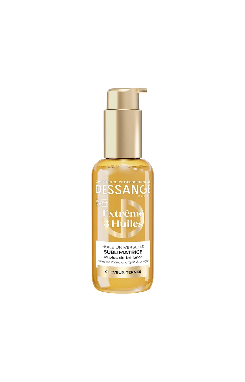 2 huiles sublimatrices - Argan - Cheveux ternes - 110 ml