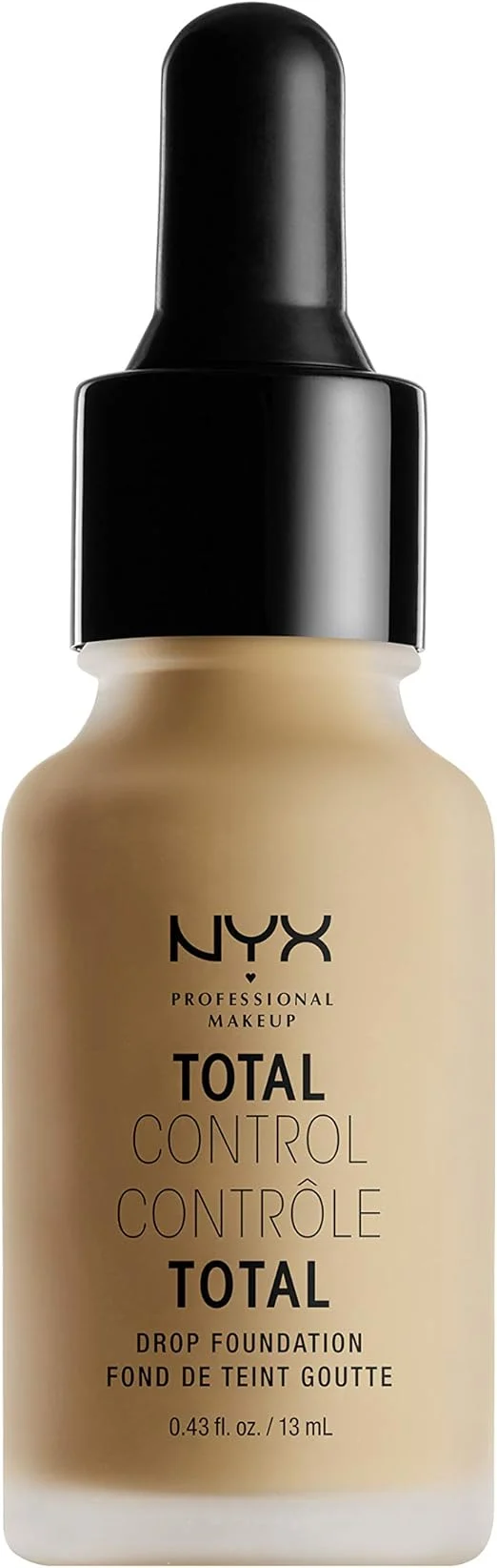 NYX Professional Makeup Total Control Drop Foundation, matte afwerking, kleur: Buff