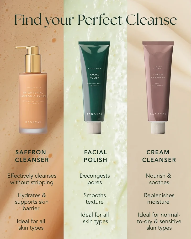 Brightening Saffron Cleanser
