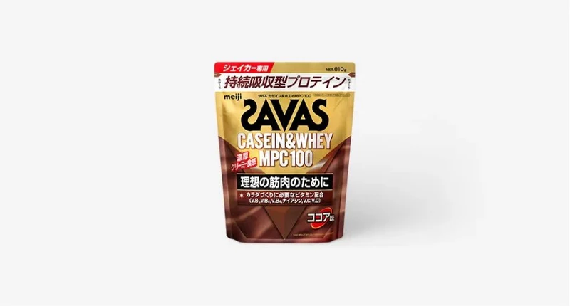 Meiji SAVAS Casein and Whey MPC100 Cocoa 810g
