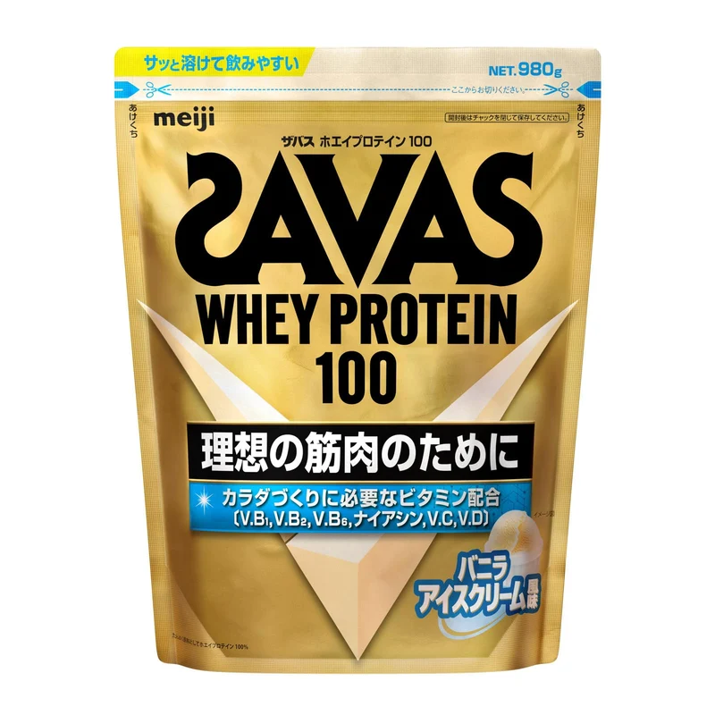 Meiji SAVAS Whey Protein 100