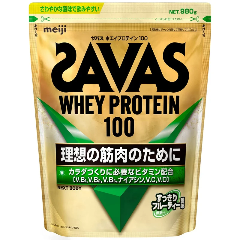 Meiji SAVAS Whey Protein 100