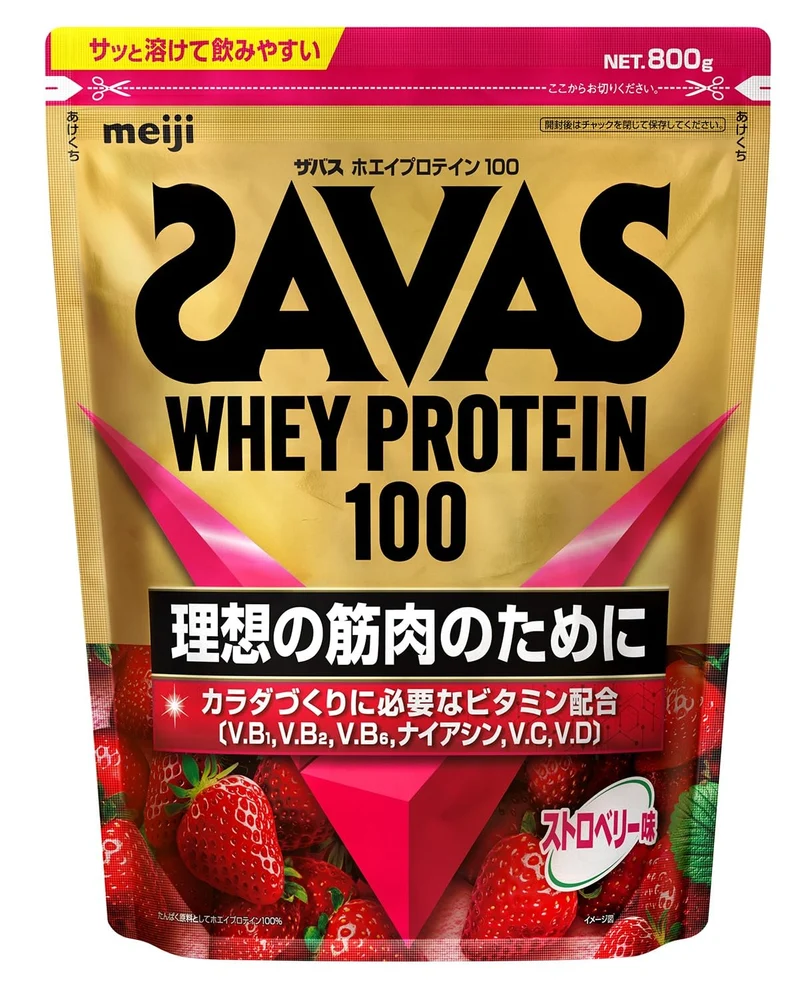Meiji SAVAS Whey Protein 100