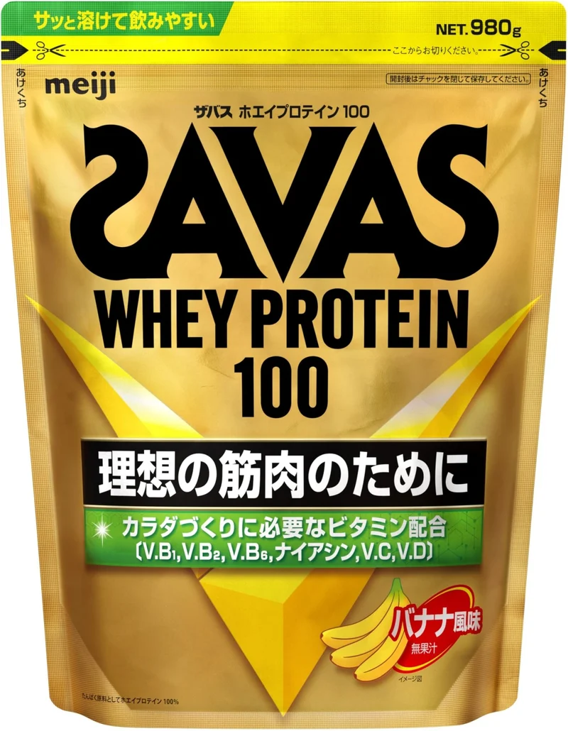 Meiji SAVAS Whey Protein 100