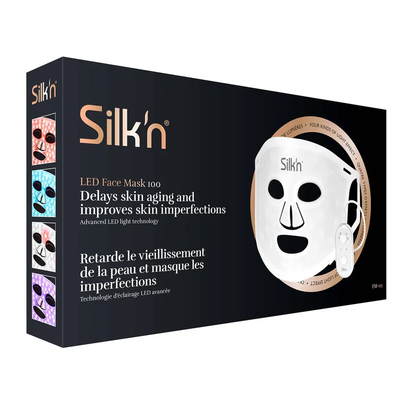 SILK'N - Masque Facial à LED 100 *Boite Ouverte*
