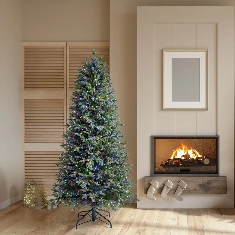Sapin de Noël Style Élancé Artificiel de 6,5 pi *Boite Ouverte*