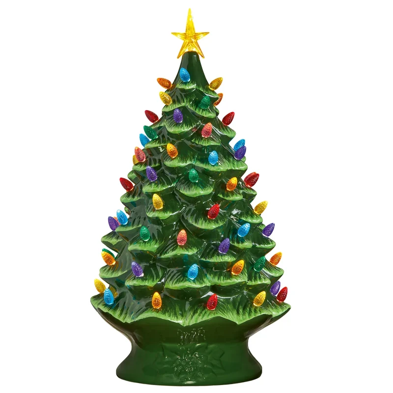 Arbre de Noël en Céramique de 24 po