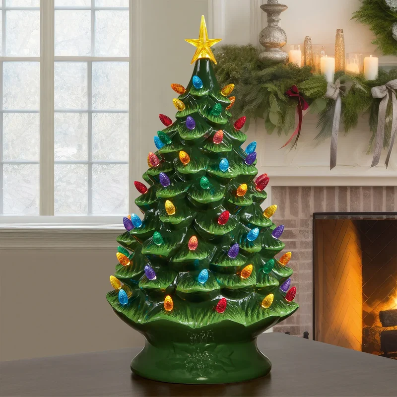 Arbre de Noël en Céramique de 24 po