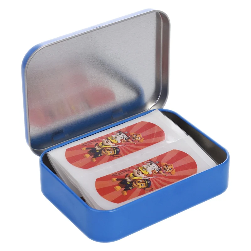 BOITE METAL 24 PANSEMENTS PAW PATROL