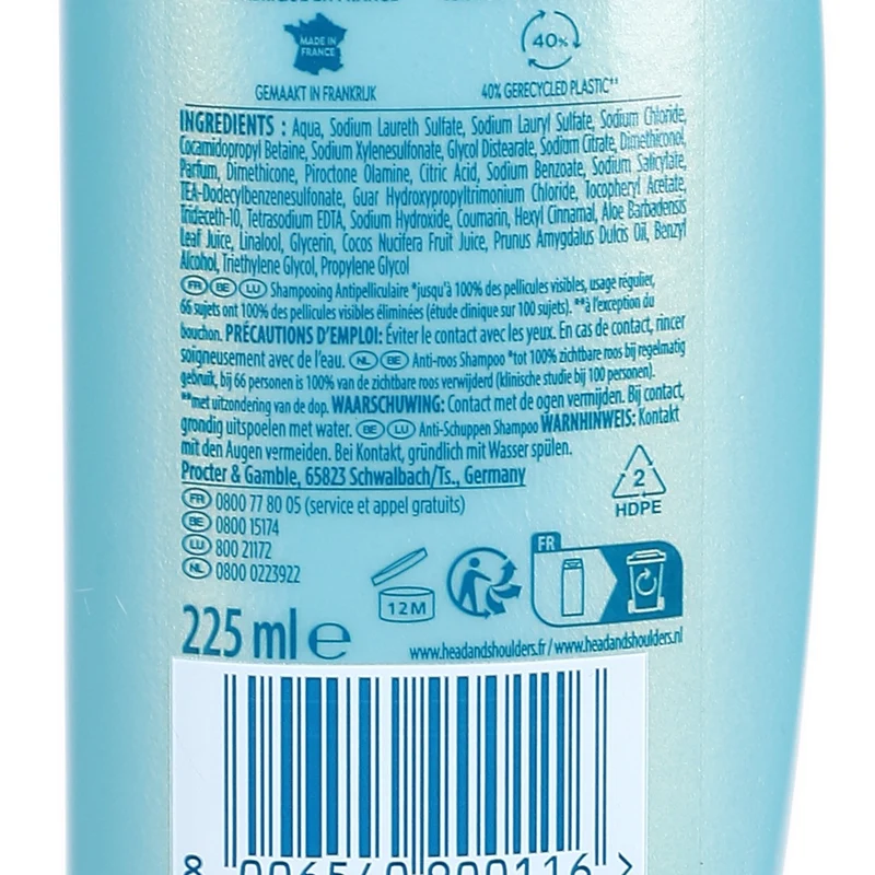Shampoing derma x pro hydrate