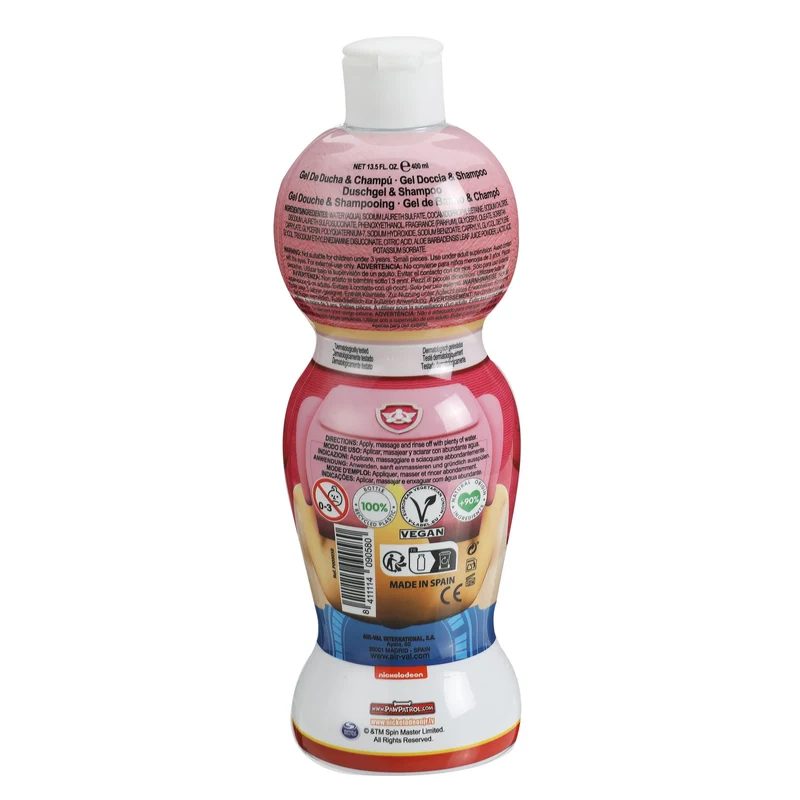 Gel douche et shampoing 2en1 Stella Pat Patrouille