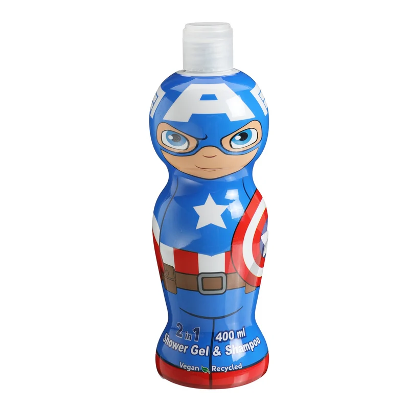 Gel douche et shampoing 2en1 Captain America