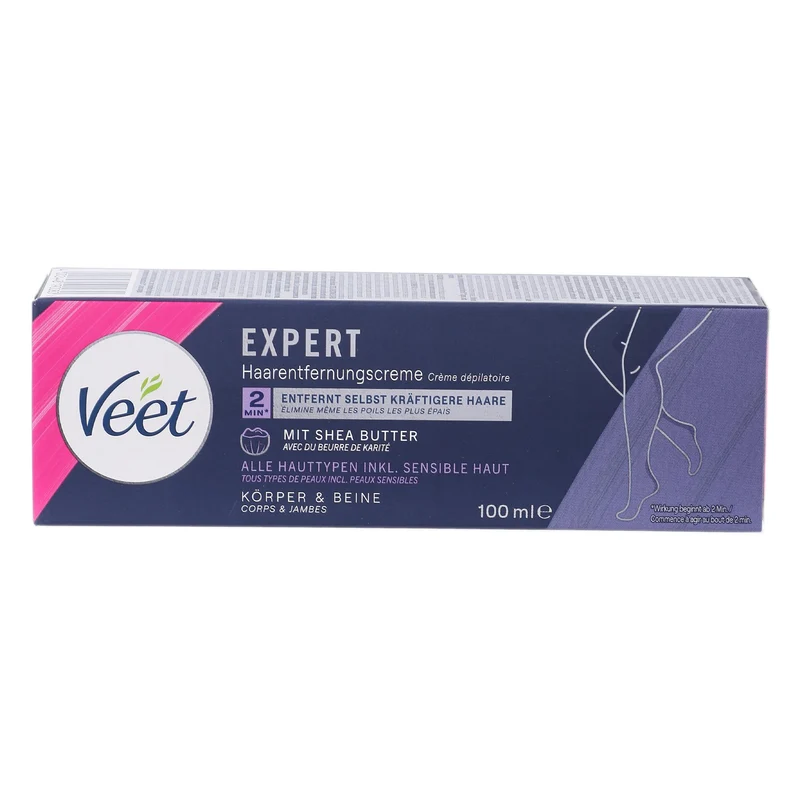 Lot de 2 crèmes épilatoires expert corps et jambes