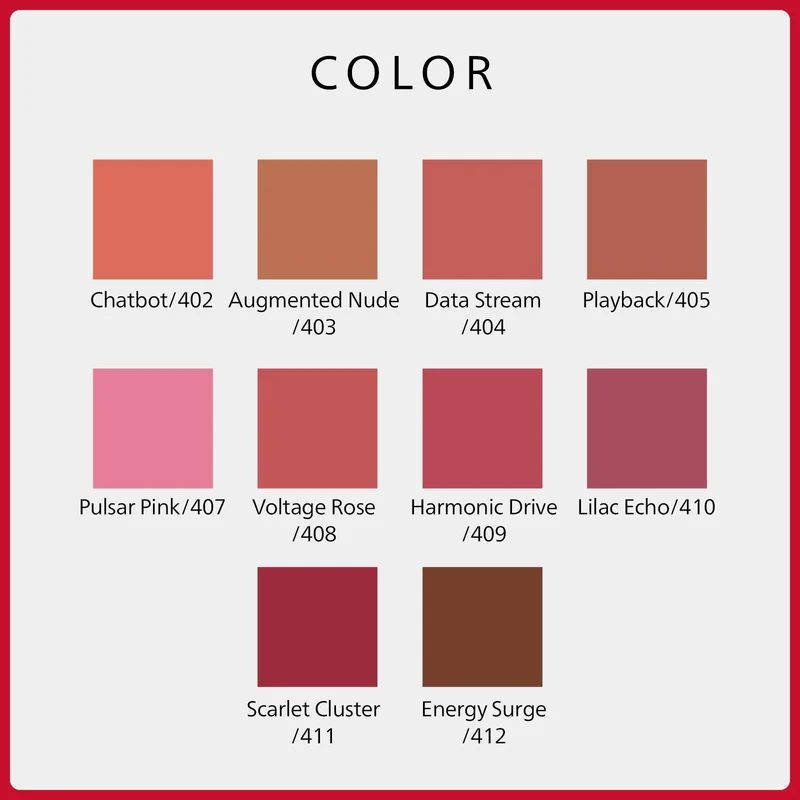 Shiseido Makeup Technosatin Gel Lipstick High Pigment Moisturizing 3.3g