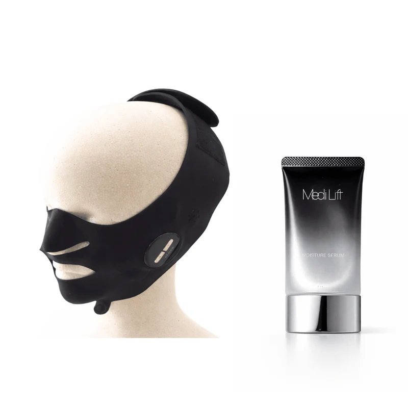 YA-MAN Medilift Plus Facial Device Serum Set EMS EPM18BB2 AC100V~240V