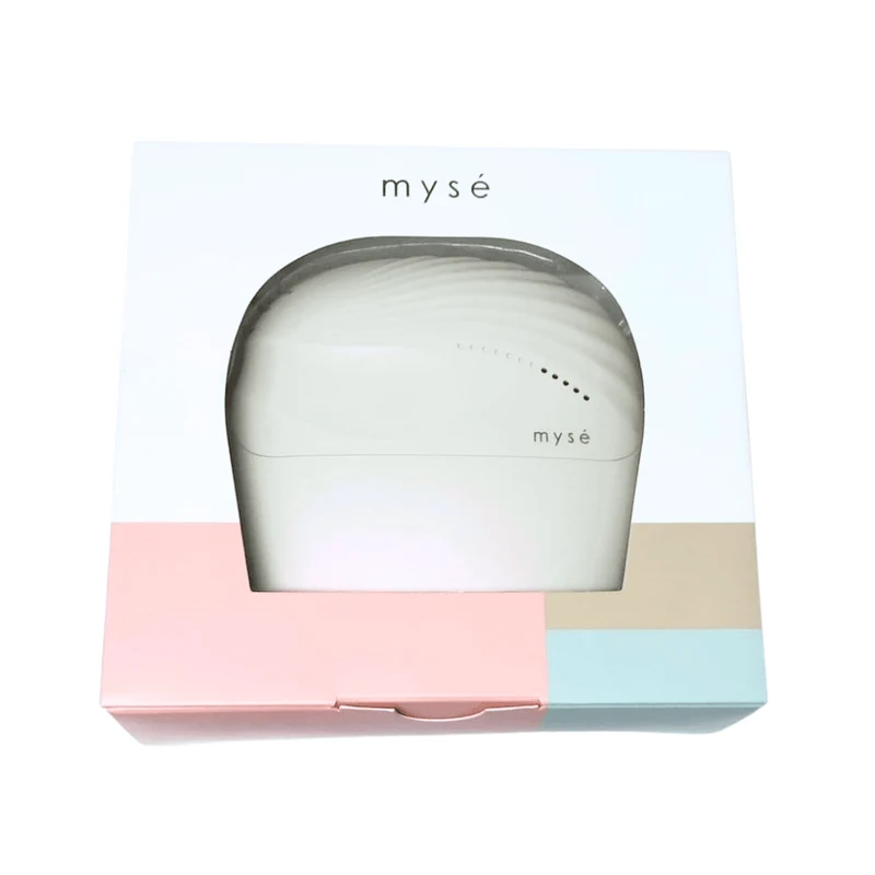 YA-MAN Miese Silky Shell Hair Brush MS90W White