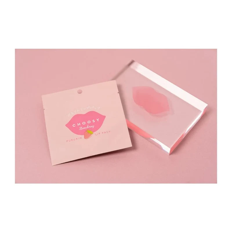 Choosy Pururin Lip Balm Strawberry Scent - Long-Lasting Hydration