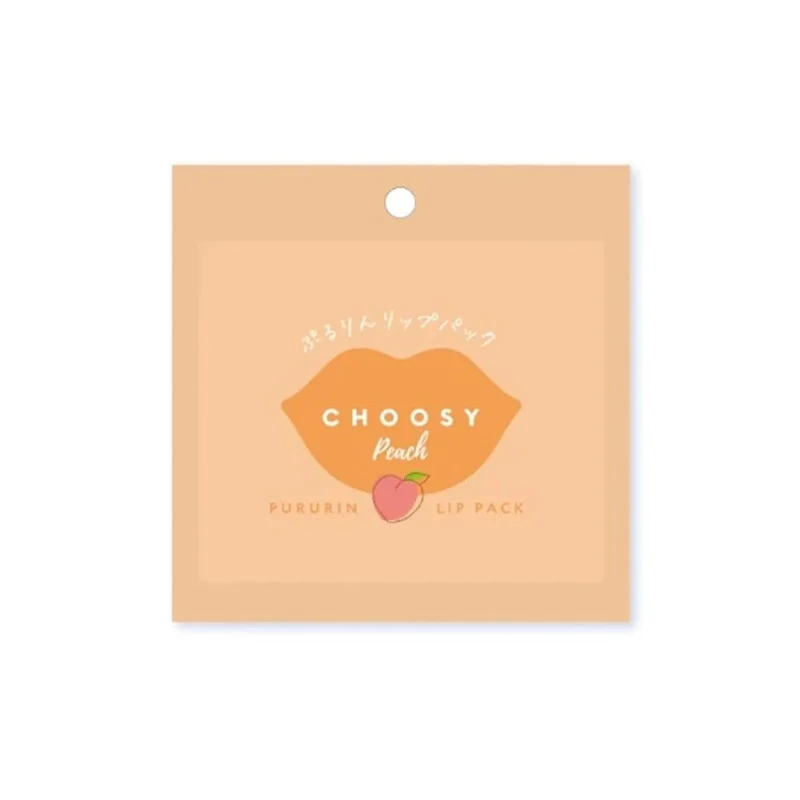 Choosy Plump Lip Balm Peach Scent - Moisturizing Lip Care by Choosy