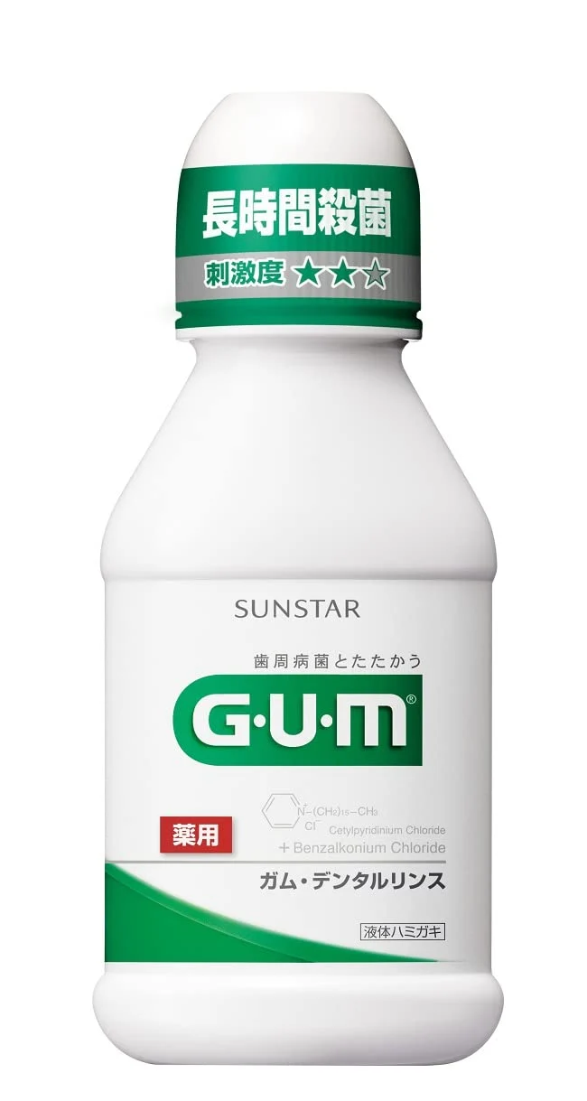 Sunstar Gum Dental Rinse 80Ml Regular - Fresh Breath & Oral Hygiene