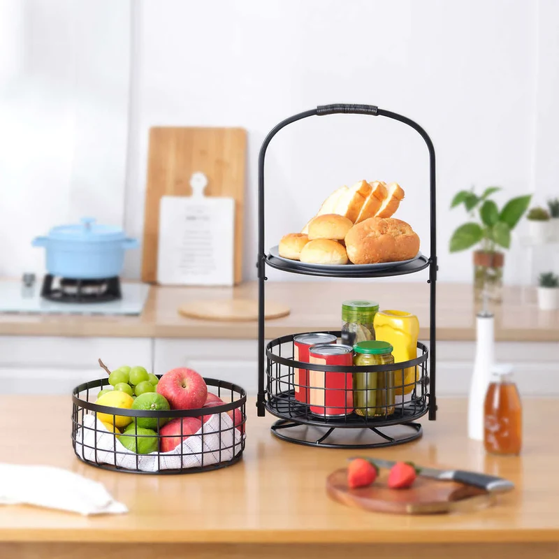 ÉDIFICE - Panier Rotatif à 2 Étages