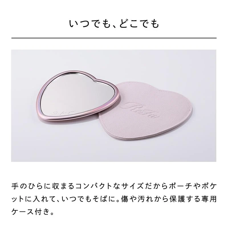 ReFa Heart Mirror M Purple