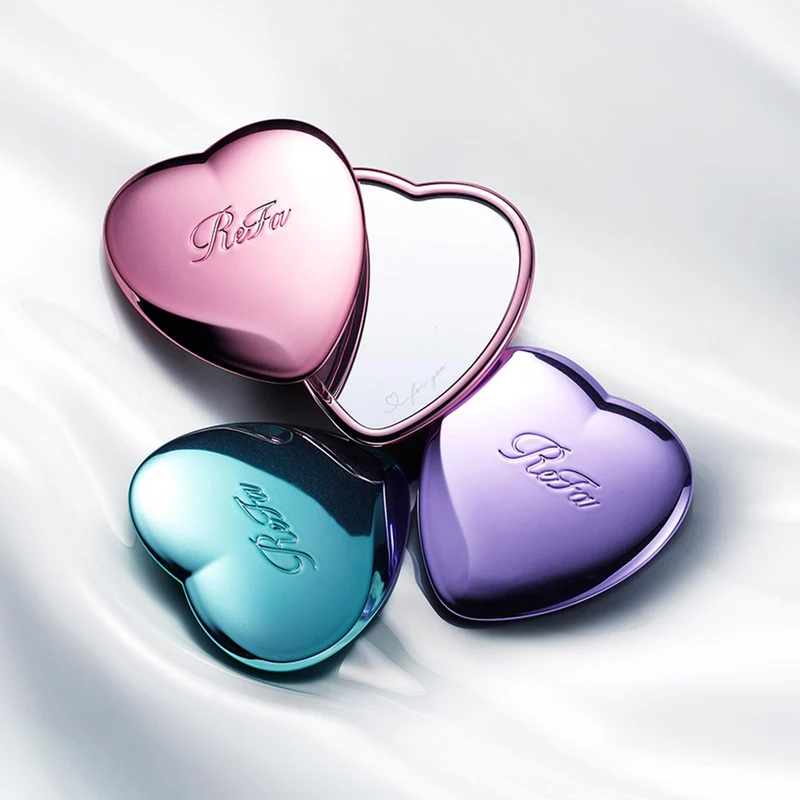 ReFa Heart Mirror M Purple