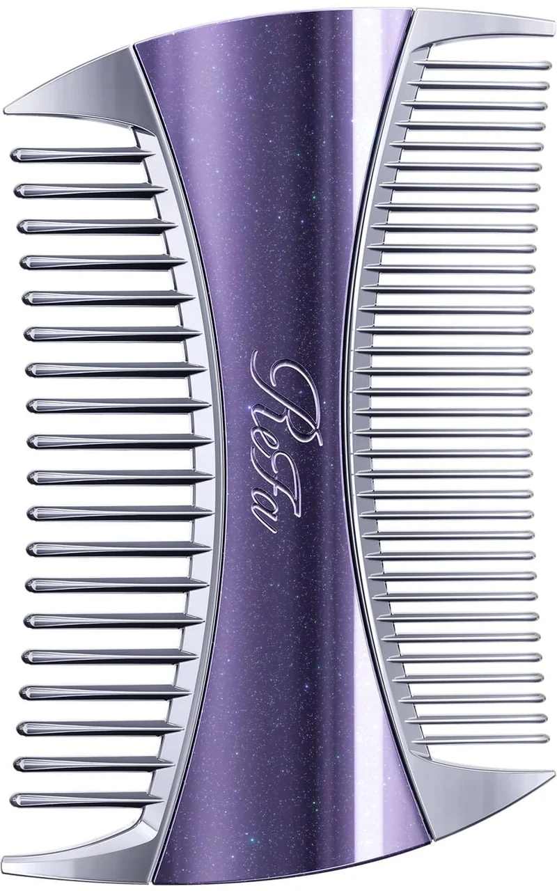 ReFa Marquise comb With M Purple