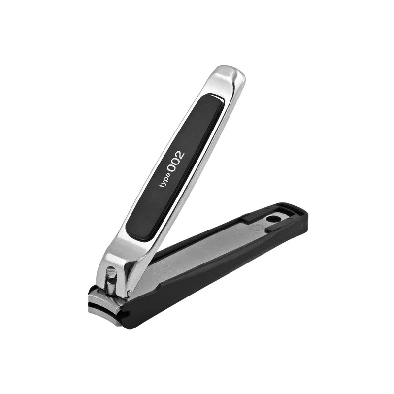 Kai Corporation Nail Clipper Type 002 M Black Curved Blade
