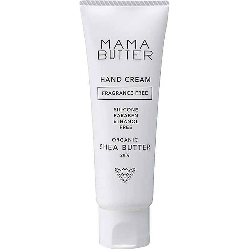 Mama Butter Additive-Free Hand Cream Fragrance-Free with Organic Shea Butter 40G