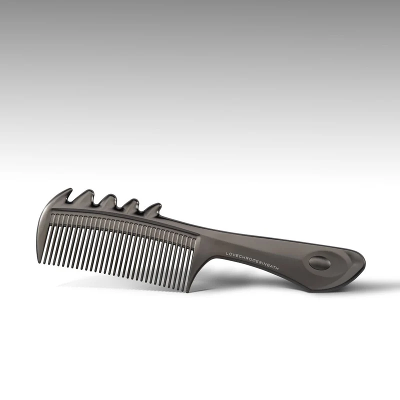 LOVECHROME INBATH Scalp Kassa Hair Brush Comb, Premium Black