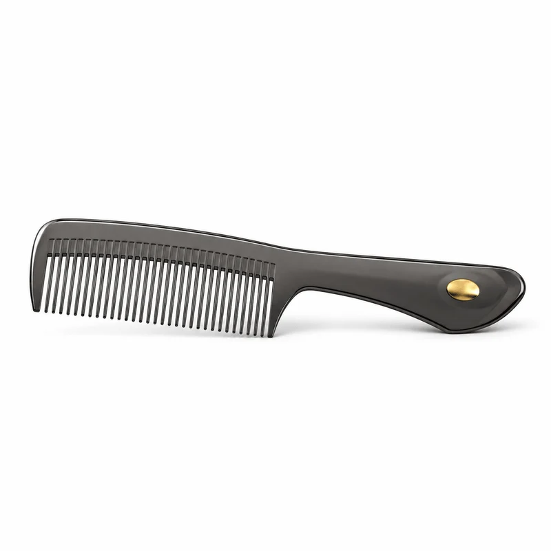 LOVECHROME B3 Tetsuki Hair Brush Comb, Deep Black