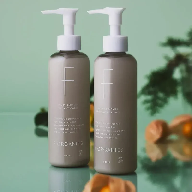 F organics Natural Body Milk Lotion for Dry Skin Moisture Care