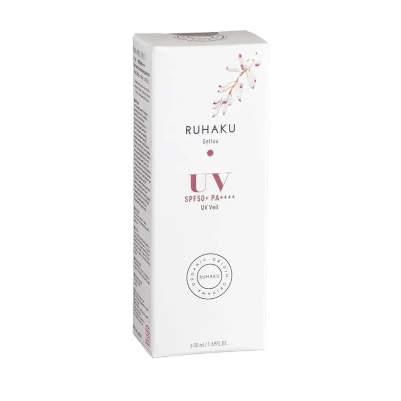 Ruhaku Shell Ginger UV Veil Sunscreen 50ml | Everyday Sun Care