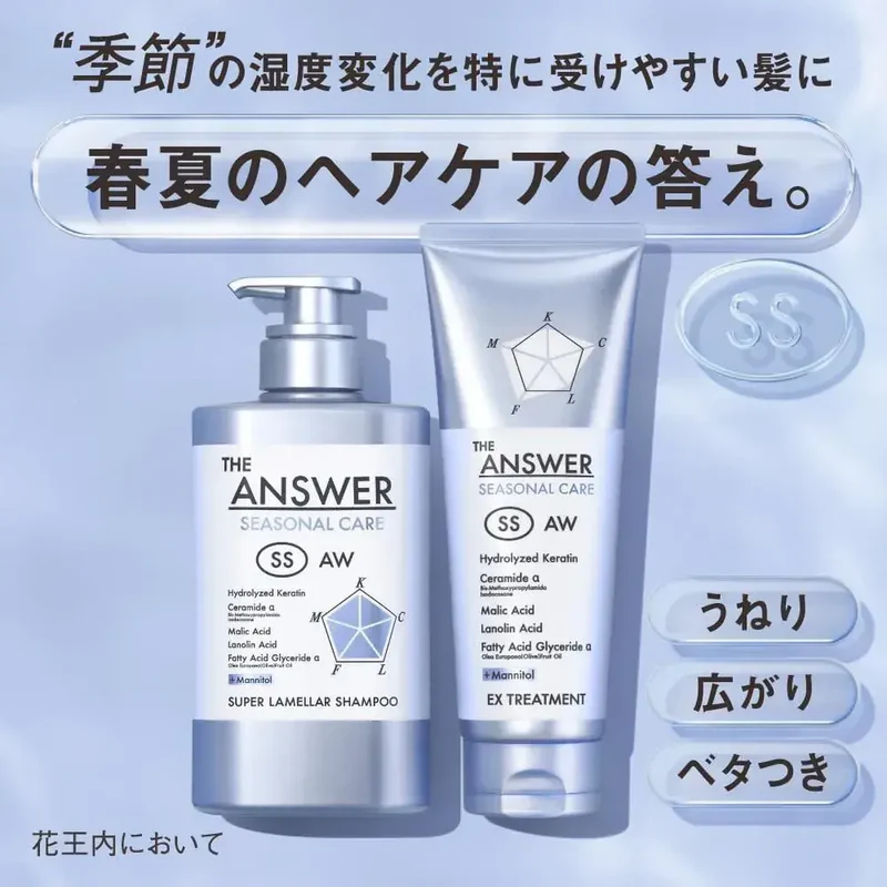 The Answer Seasonal Care Super Lamella Shampoo & Treatment Set 620ml