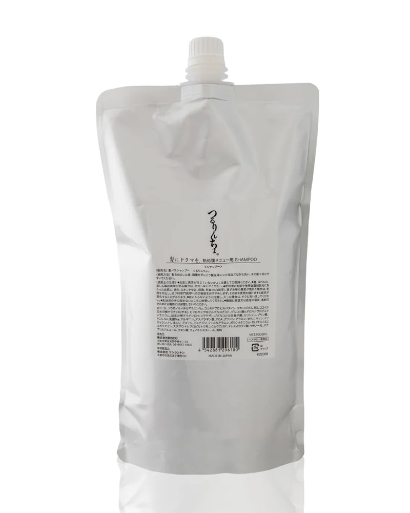 KAMI NI DRAMA WO Tsururincho Heat Menu Shampoo 1000 ml Refill
