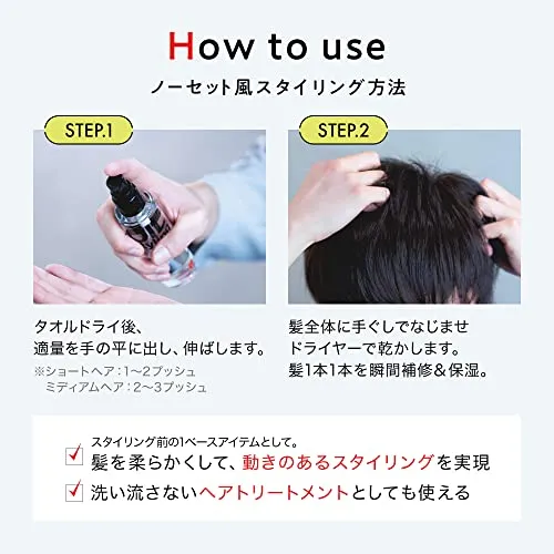 LIPPS Hair Oil Men's Leave-in Treatment 100g