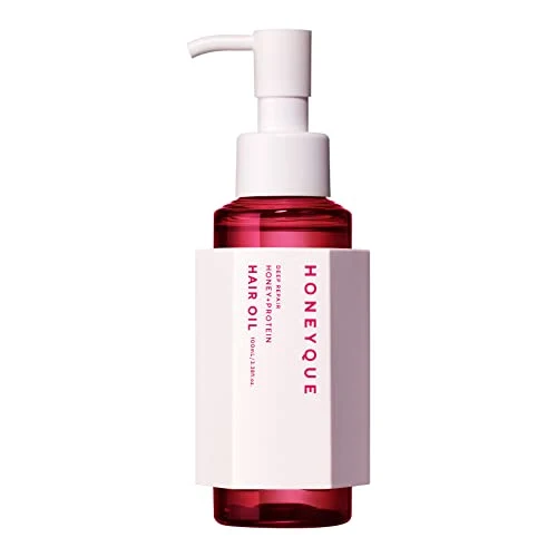 HONEYQUE Deep Repair Custom Hair Oil Extra Moist Flare Pink Berry Fragrance 100mL