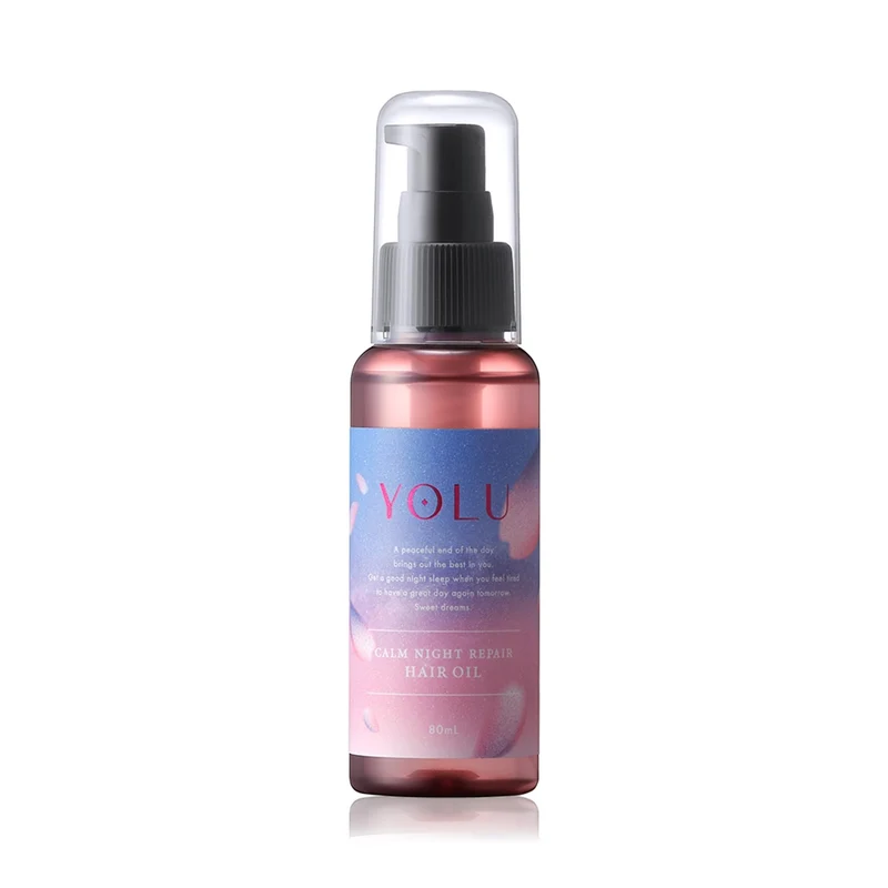 YOLU [Spring 2024 Limited Edition] Nighttime Beauty Hair Oil [Calm Night Repair] 80mL