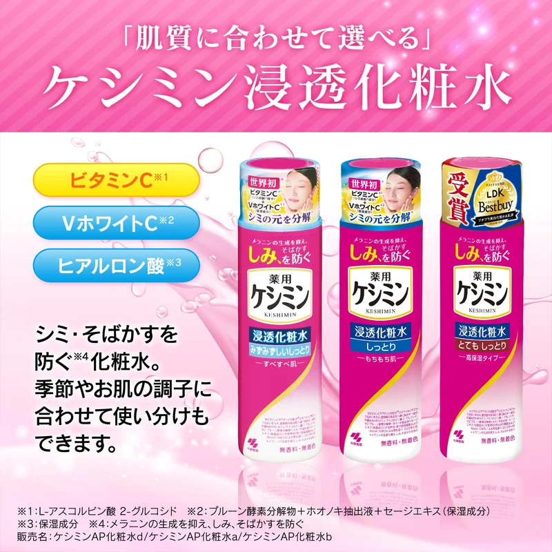 Kesimin Penetrating Lotion Fresh and Moist 160mL