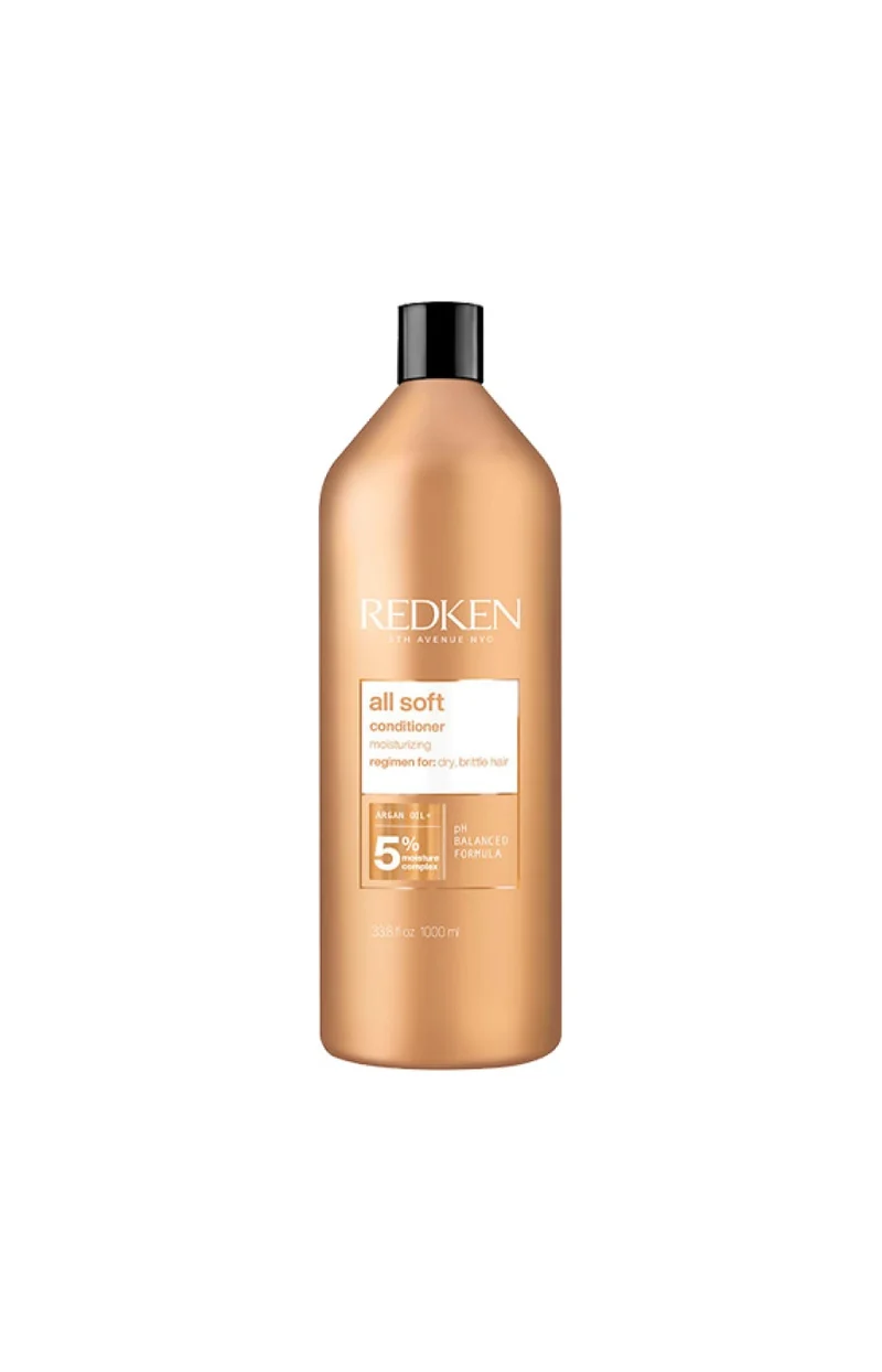 Après-shampoing doux - Huile d'argan - All Soft - Cheveux secs & fragiles
