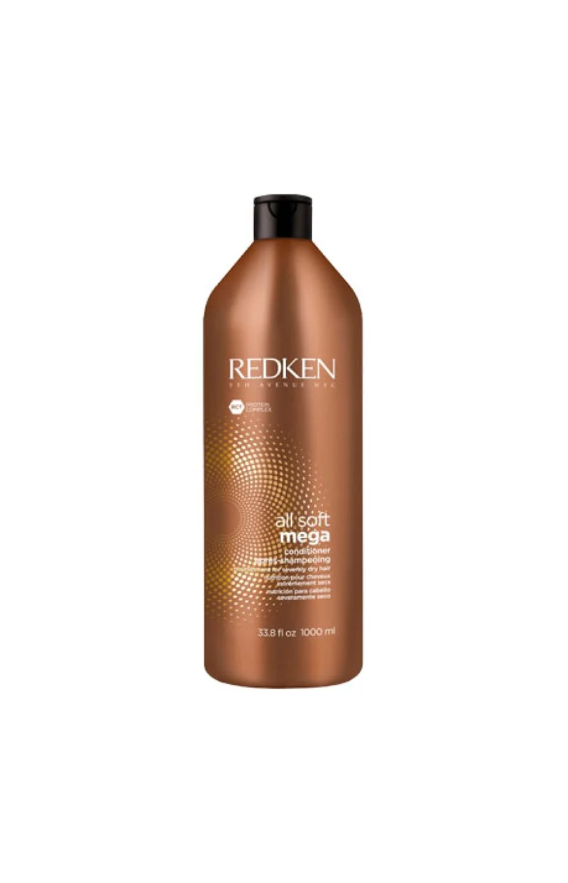 Après-shampoing hydratant - All Soft Mega Curls - Aloe vera - Cheveux bouclés & ondulés