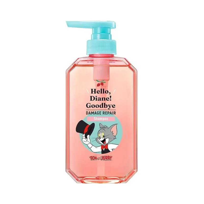Diane Tom and Jerry Shampoo for Damaged Hair 400ml Tea Musk