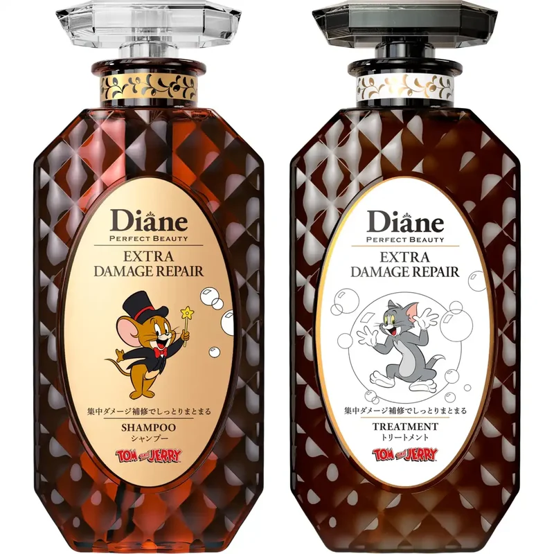 Diane Perfect Beauty Damage Repair 450ml Floral Berry Scent Shampoo and Treatment